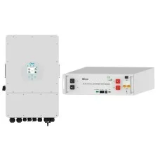 Комплект резервного питания инвертор Deye SUN-10K-SG02LP1-EU-AM3, 10 кВт, 1 фаза + аккумулятор Deye SE-G5.1 Pro-B (5,12 кВт*ч)