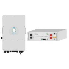 Комплект резервного питания инвертор Deye SUN-10K-SG02LP1-EU-AM3, 10 кВт, 1 фаза + аккумулятор Deye SE-G5.1 Pro-B (5,12 кВт*ч)